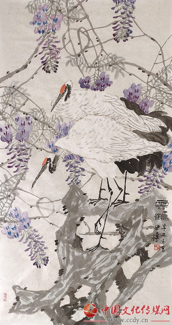 著名画家梁文博艺术欣赏-文旅中国