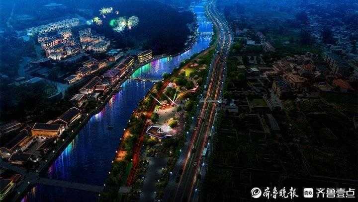 百台器械同步作业，路面桥梁节点频出，山东首条旅游公路加速成型