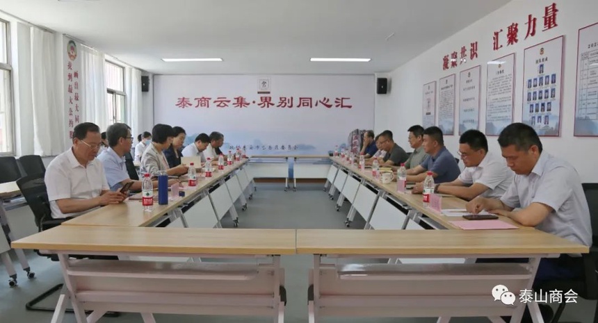 泰安市营商环境调研暨“泰商云集•界别同心汇”企业家座谈会召开