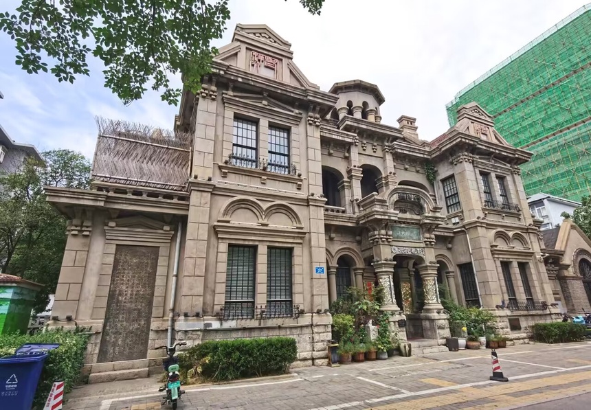 油画版百年“老洋行”现身济南老商埠区