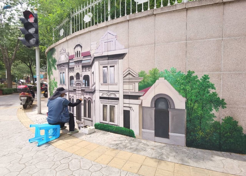 油画版百年“老洋行”现身济南老商埠区