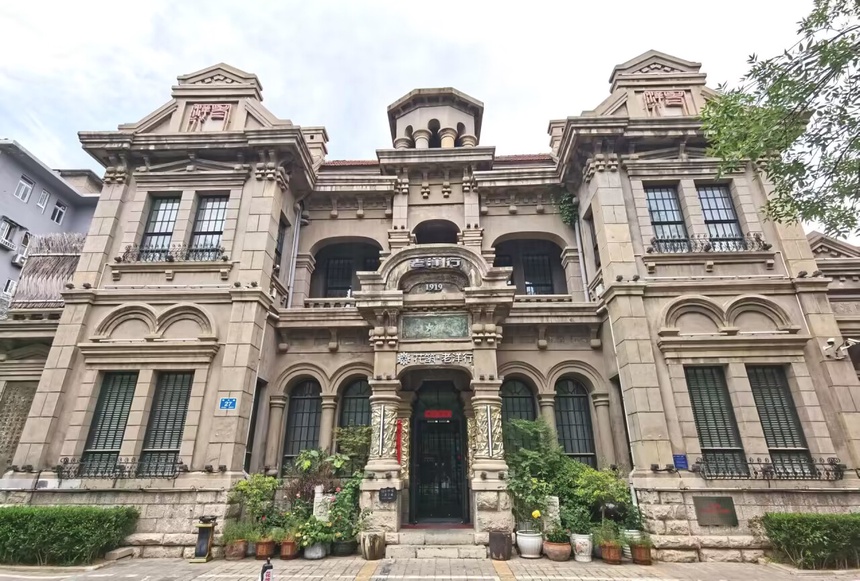 油画版百年“老洋行”现身济南老商埠区