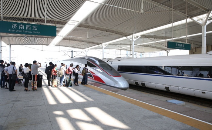 经铁路部门检查确认，相关区段高铁正在恢复通车