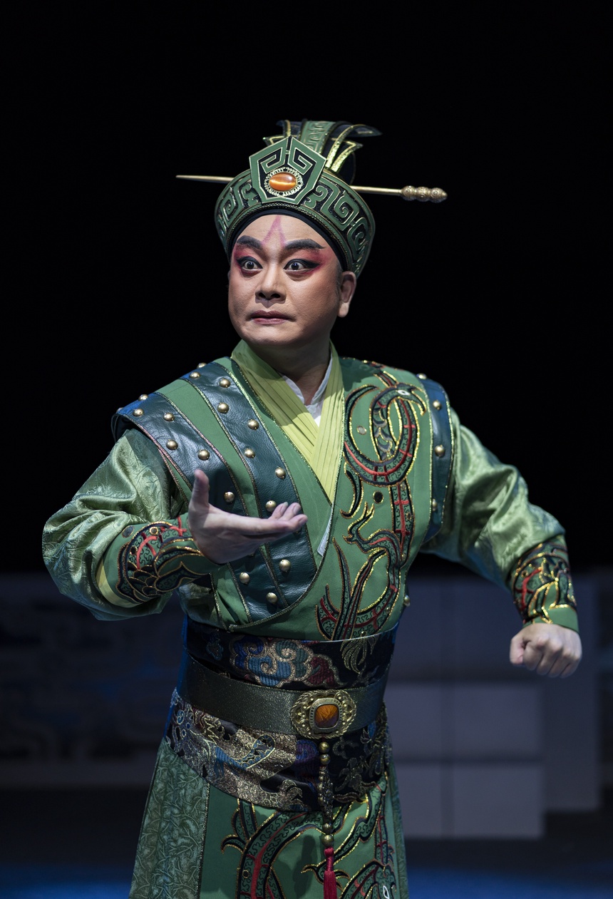 绍剧《庄公的烦恼》剧照